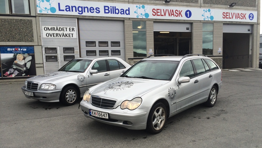 Rent A Star – to Mercedes C-klasse